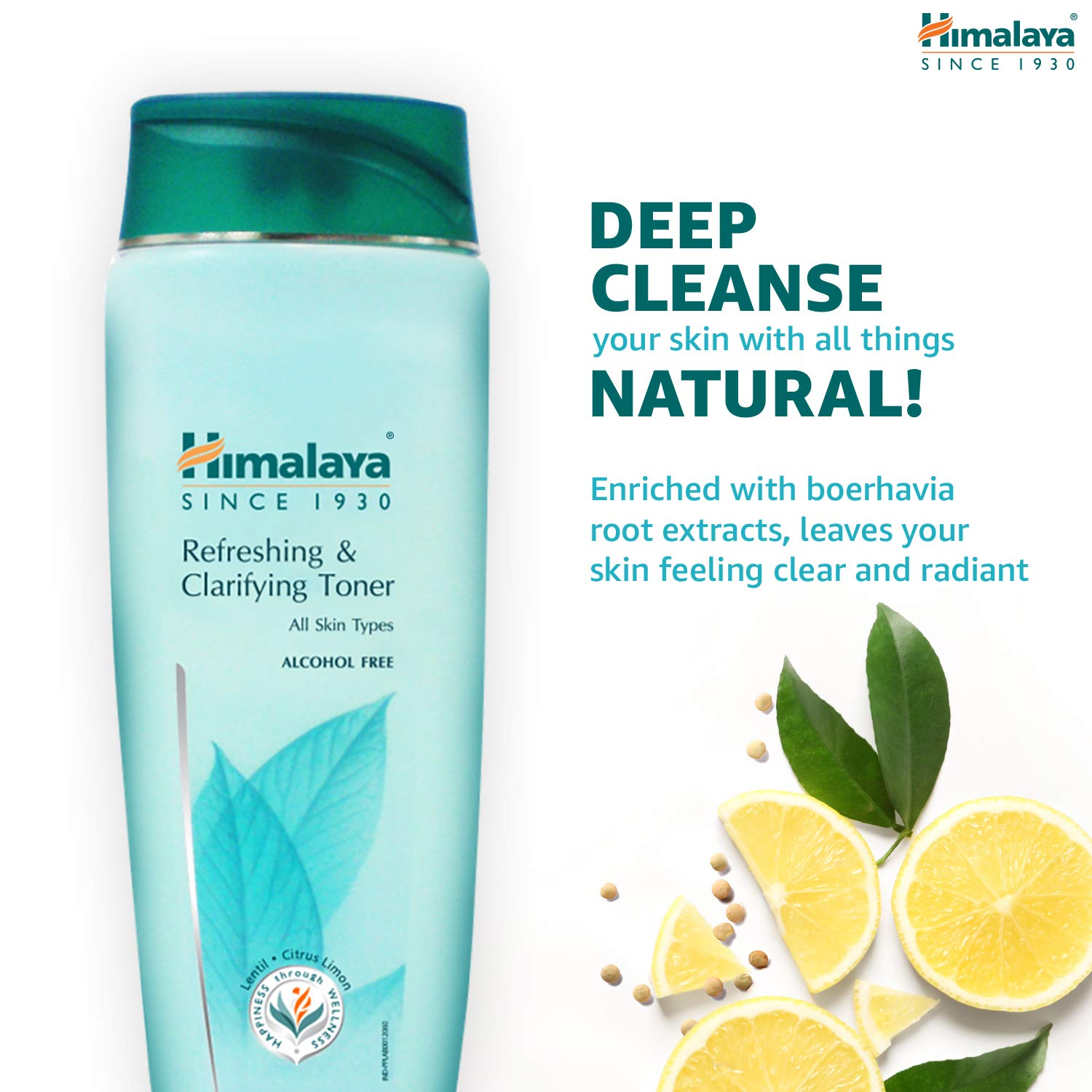 Himalaya Refreshing and Clarifying Toner liquid with Citrus Limon, Lentil and Boerhavia Root, Pack of 1, 100ml – view 3