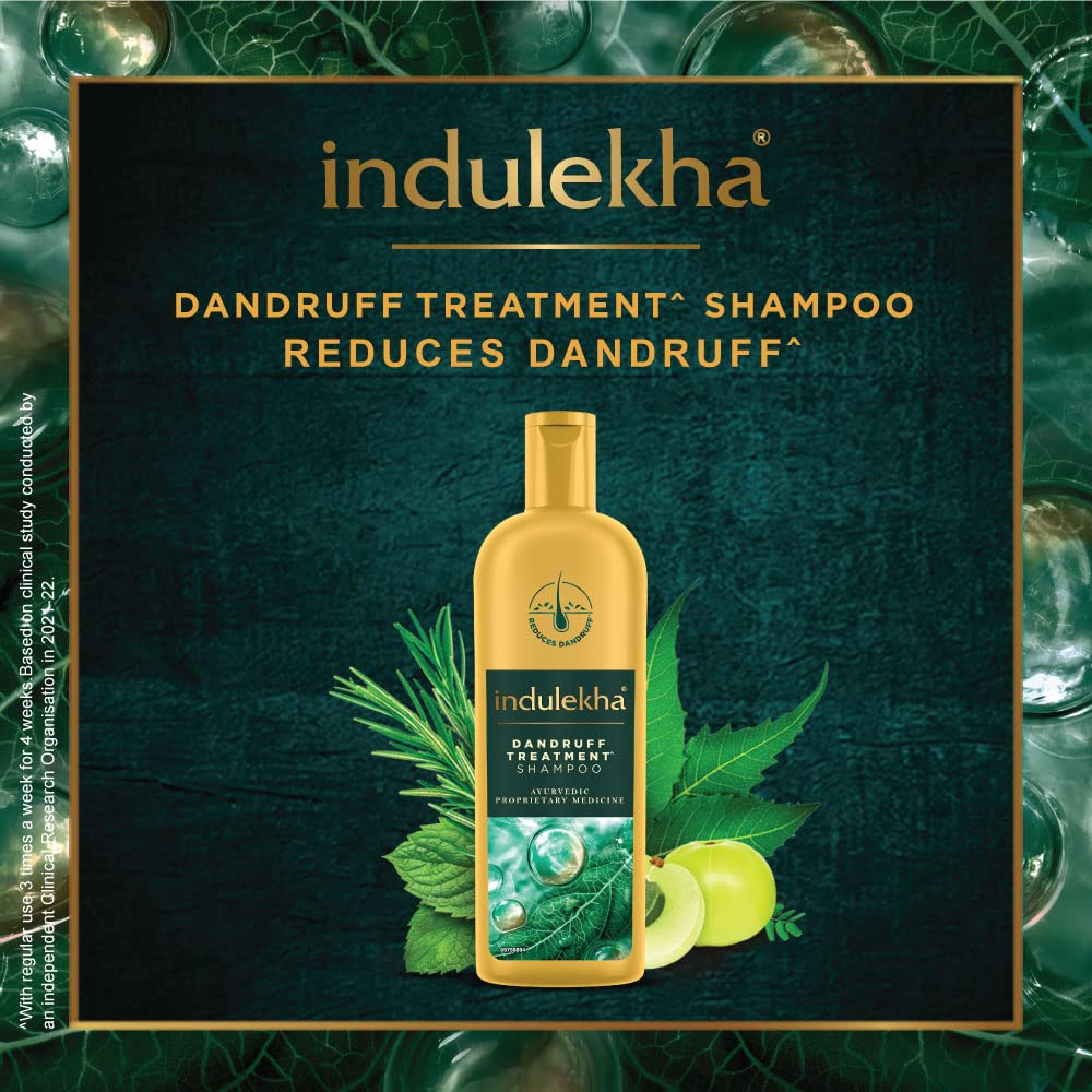 Indulekha Dandruff Treatment Shampoo 340 Ml – view 5