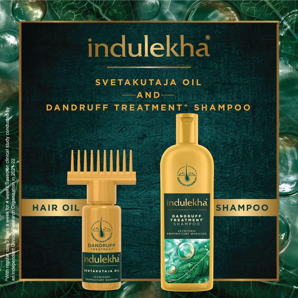Indulekha Dandruff Treatment Shampoo 340 Ml – view 6
