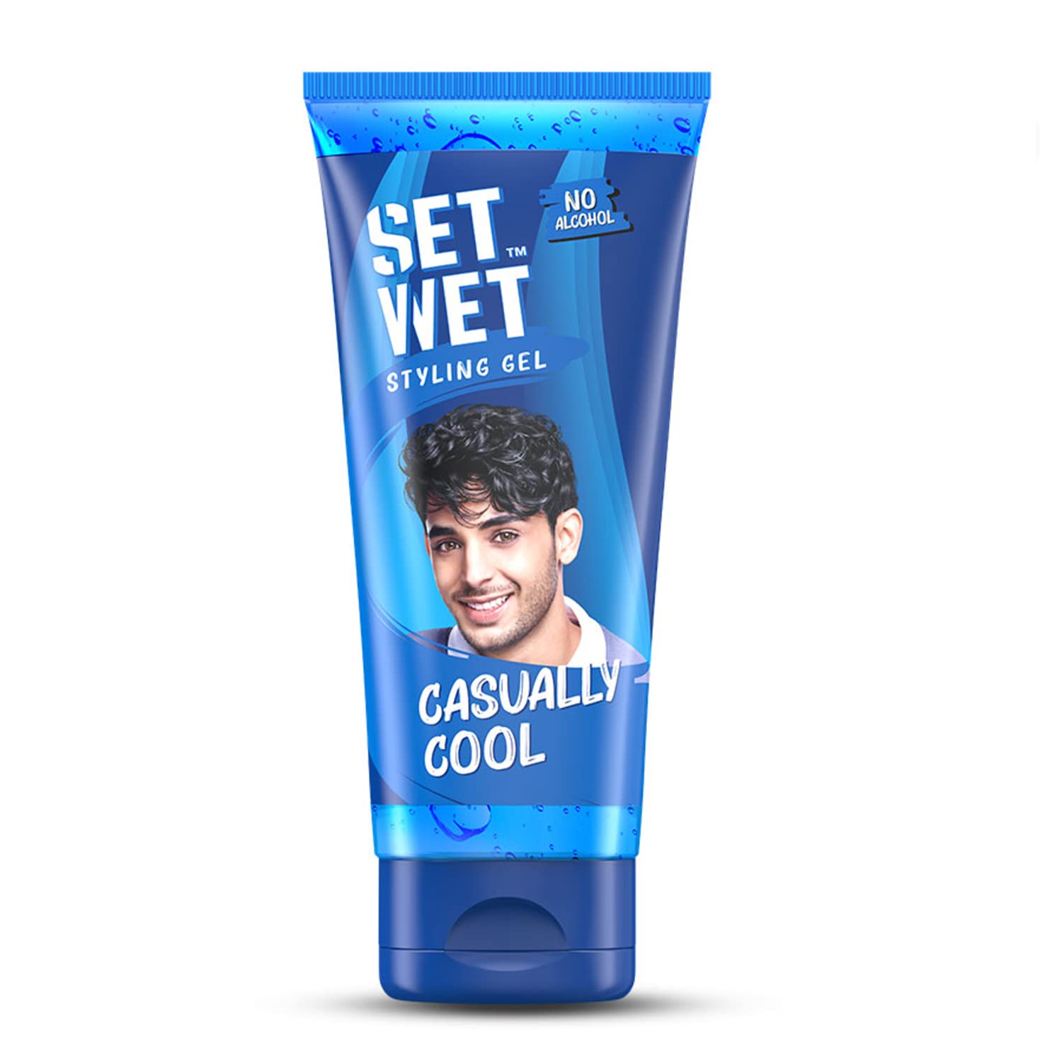 Set Wet Casually Cool hair gel tube for men