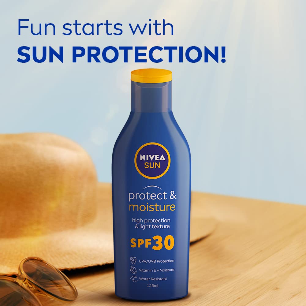 NIVEA SUN Protect and Moisture 125ml SPF 30 Sunscreen – view 2