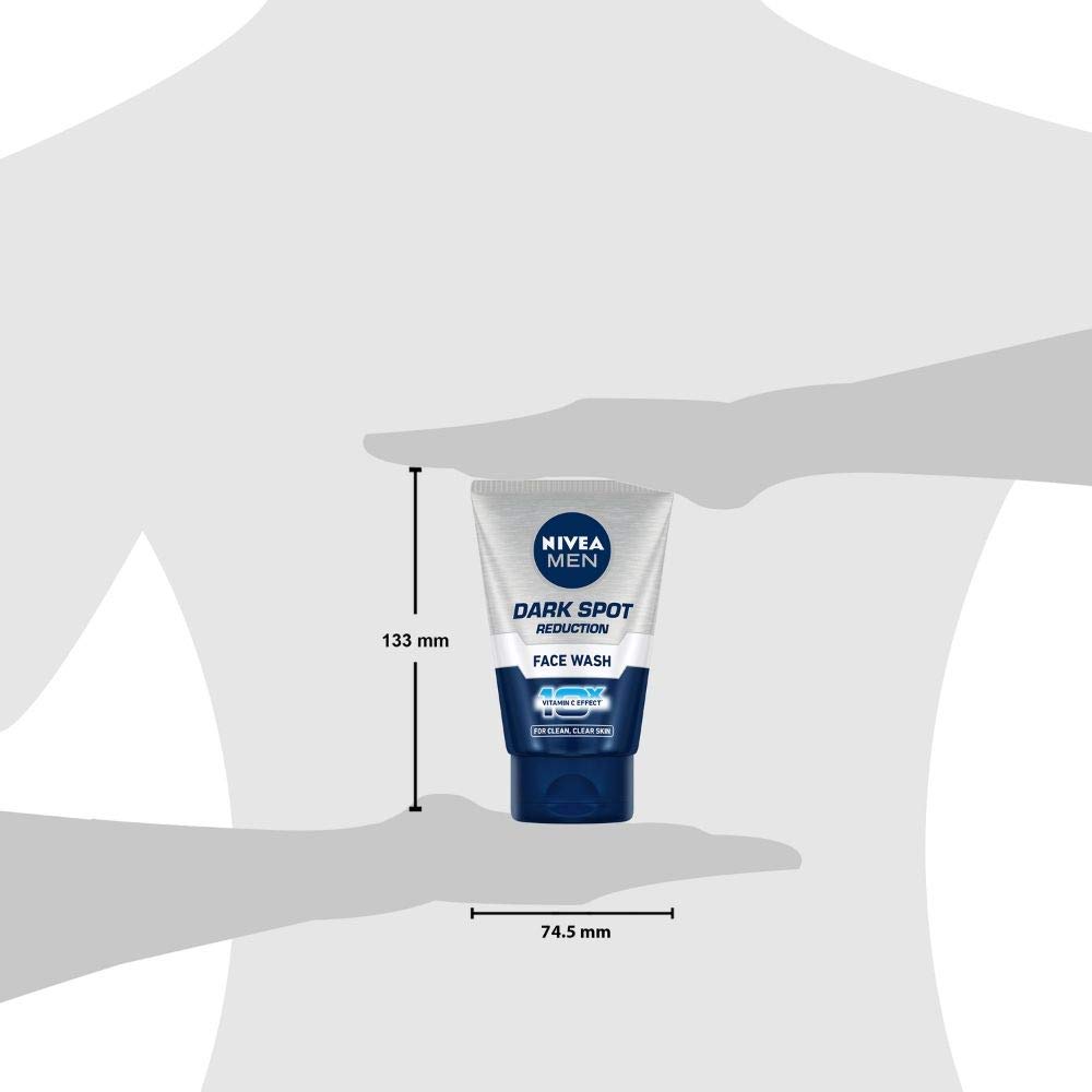 NIVEA MEN Dark Spot Reduction Face Wash 100 g (Pack of 3) – view 4