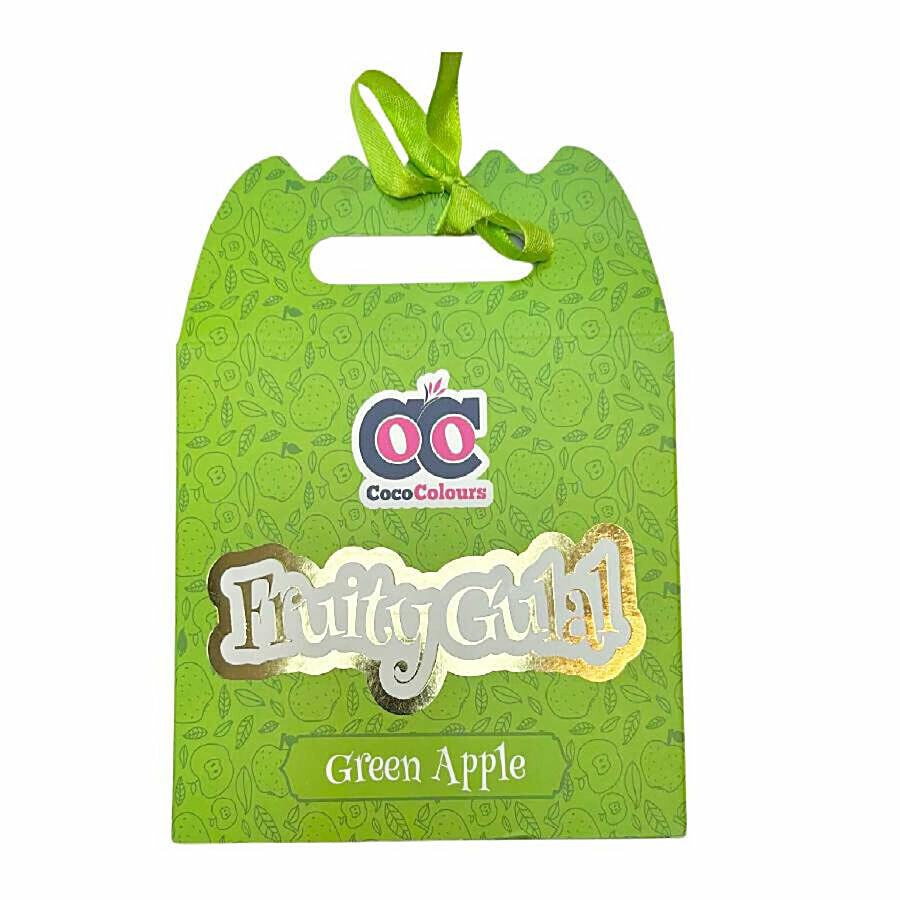 Coco colours Holi Fruity Gulal - Green, Purple & Yellow 300 g – view 6