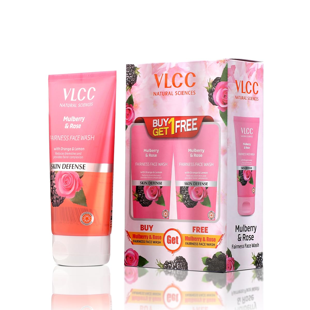 VLCC Mulberry & Rose Facewash - 150ml X 2 – view 2