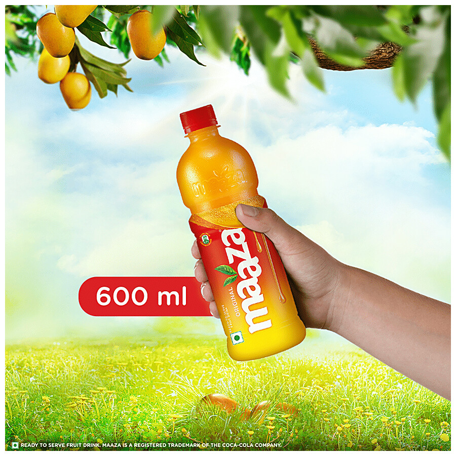 Maaza Mango Drink - Original Flavour, Refreshing 600 ml – view 6