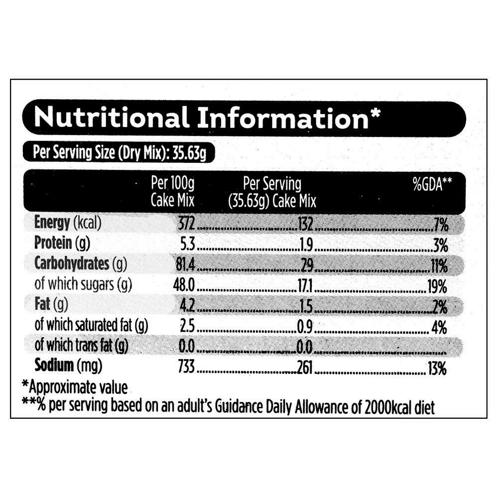 Pillsbury Rich Choco Oven Cake Mix 285 G – view 6