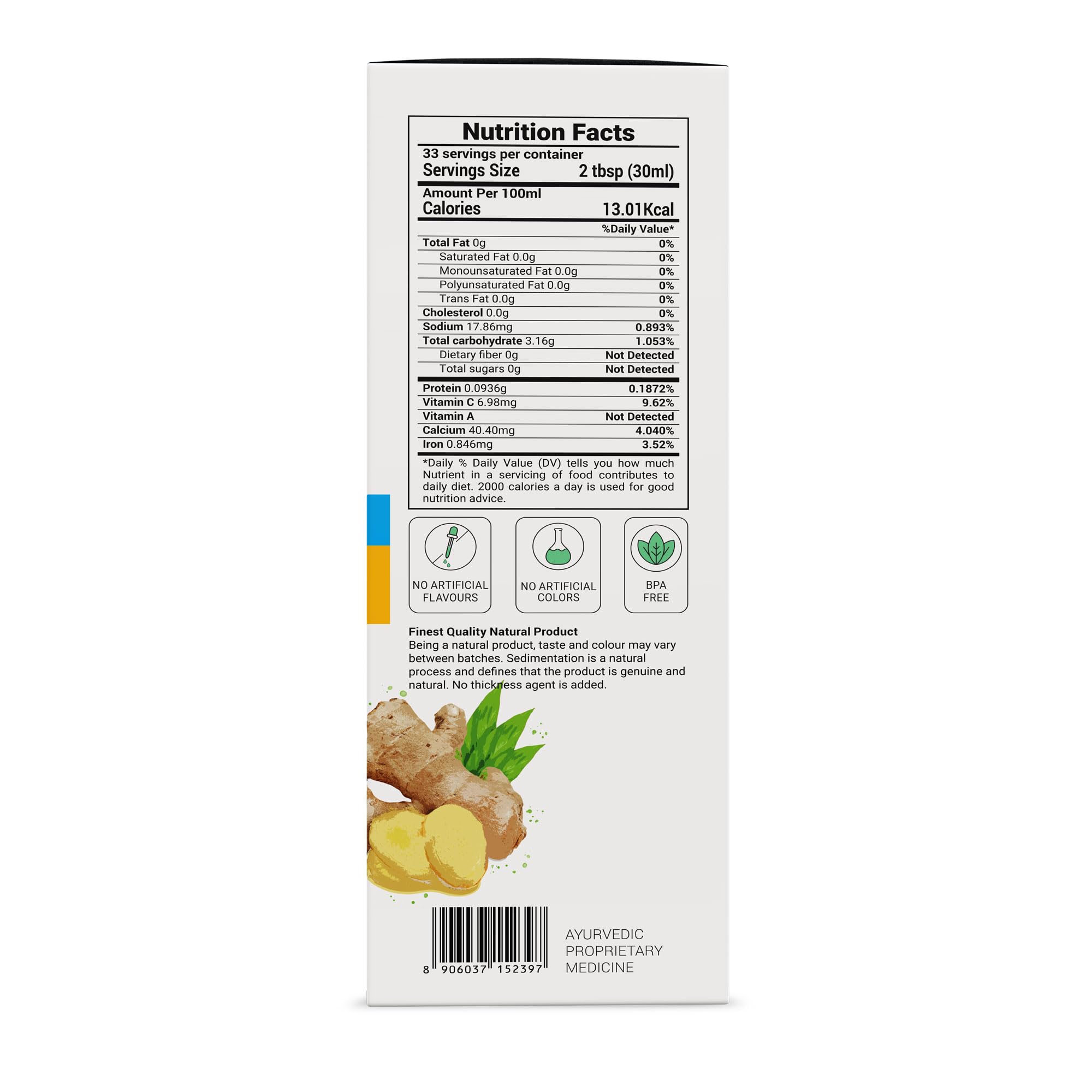 KRISHNA'S HERBAL & AYURVEDA Digestive Care Juice - 1000 ml – view 9