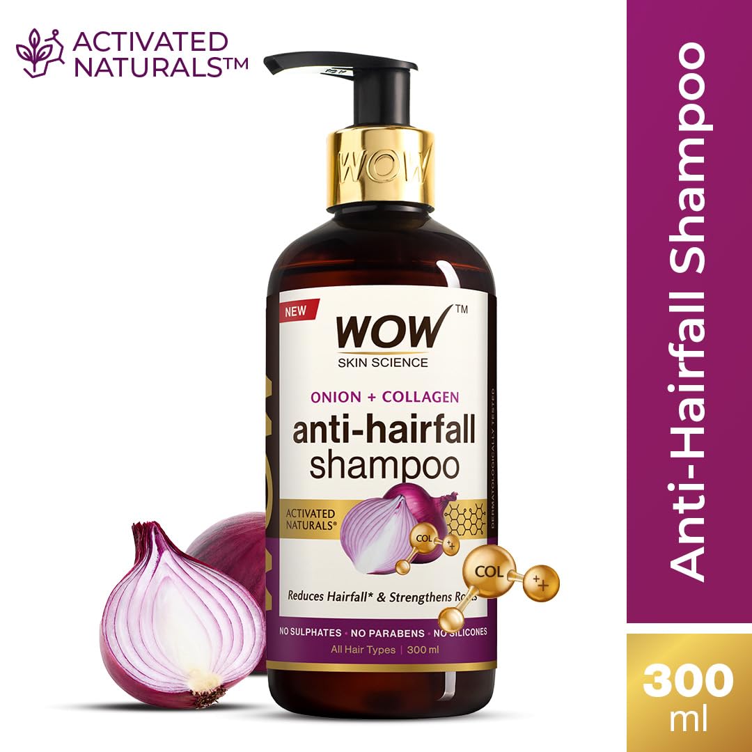 WOW Skin Science Onion & Collagen Anti-Hairfall Shampoo – view 3