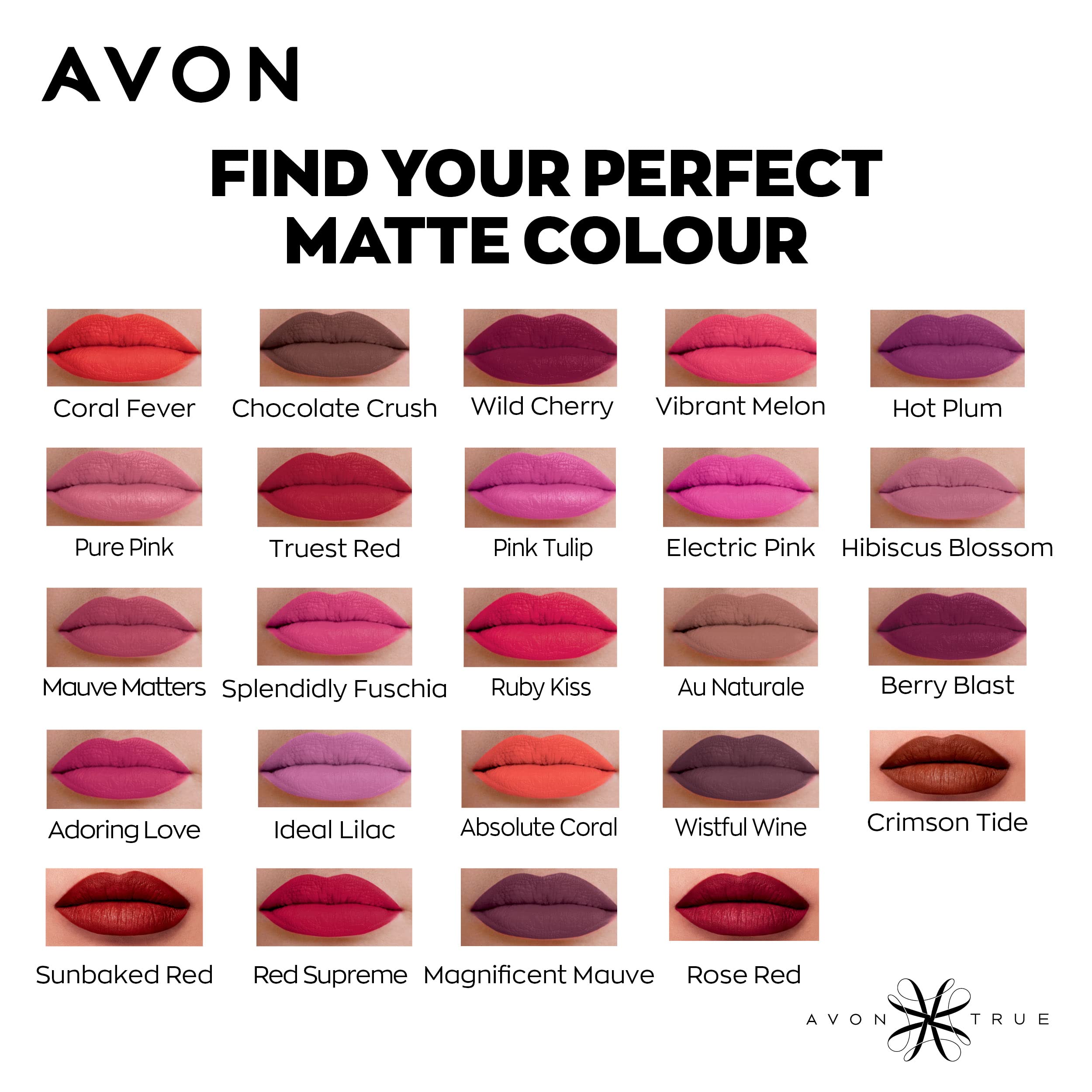 Avon True Color Perfectly Matte Lipstick - Berry Blast, 4 G – view 5