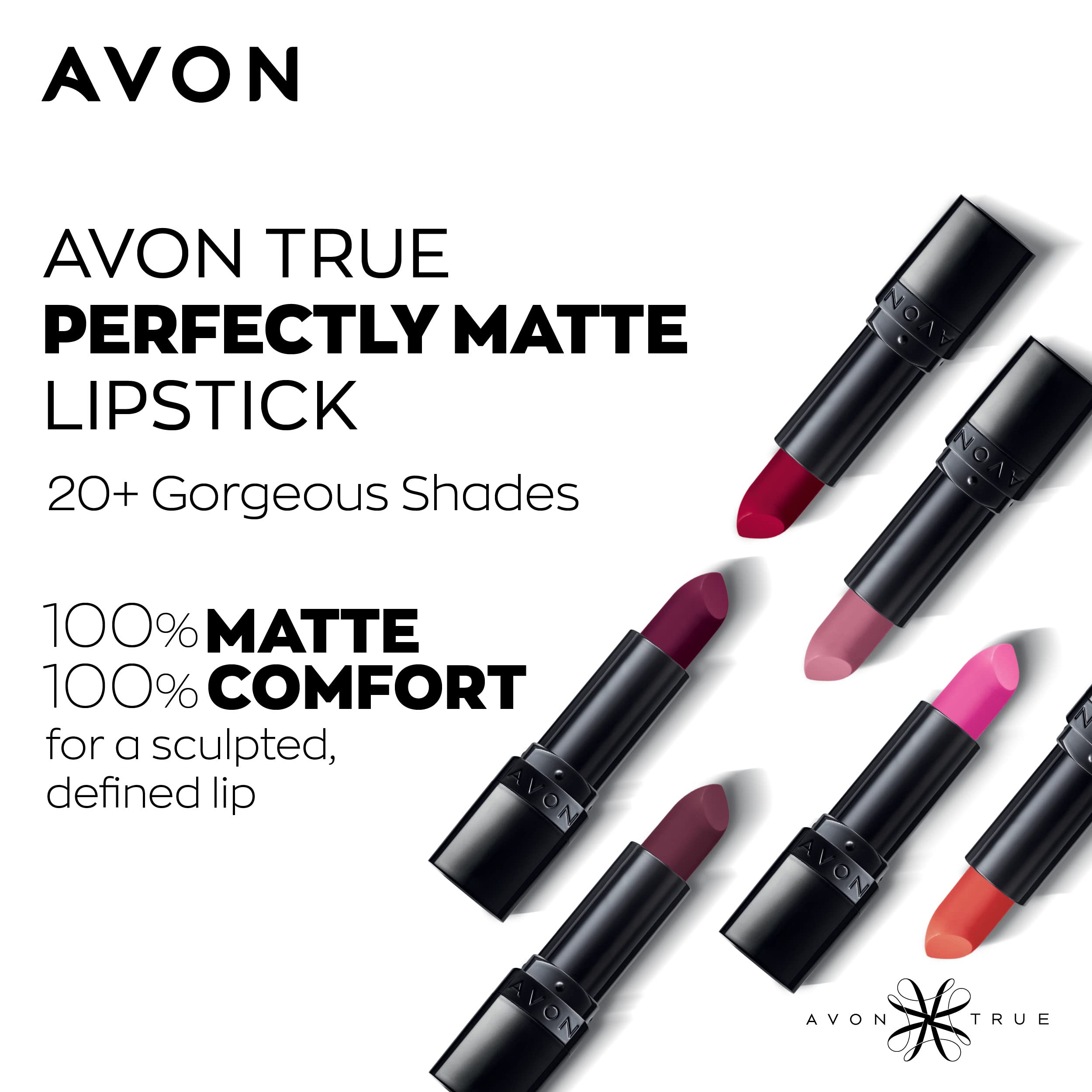 Avon True Color Perfectly Matte Lipstick - Berry Blast, 4 G – view 7