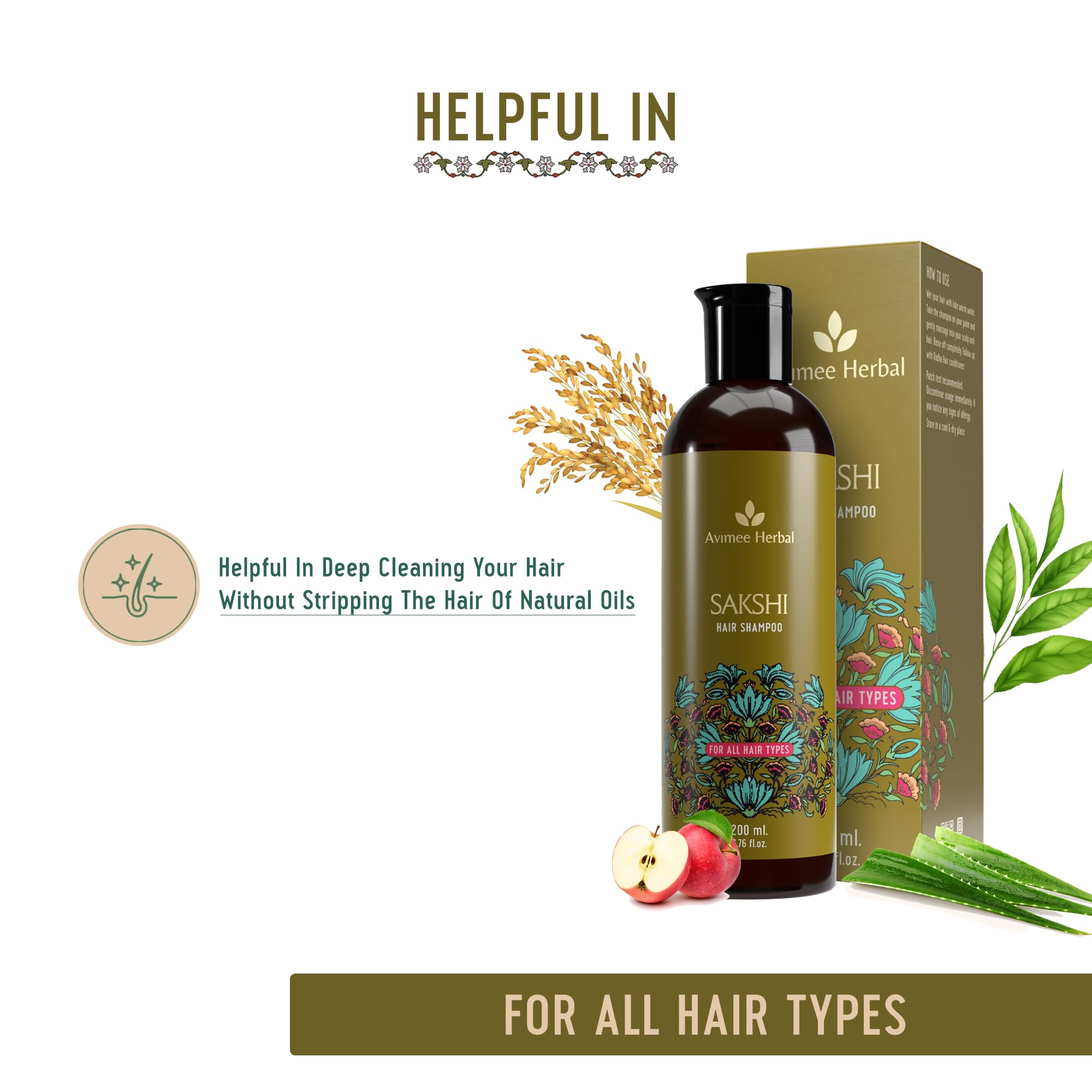 Avimee Herbal Sakshi Shampoo – view 3