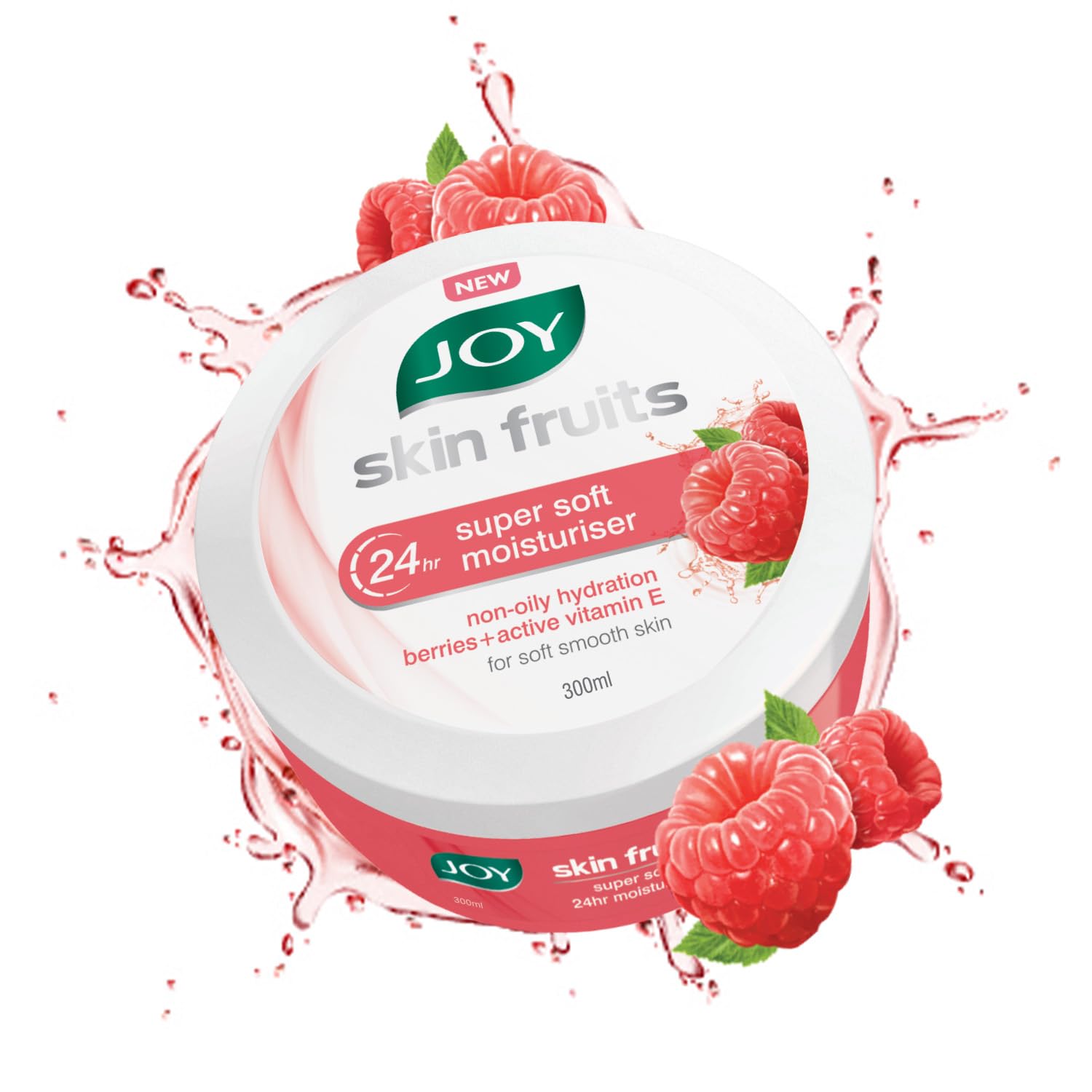 Joy berries skin cream 300ml jar for face and body