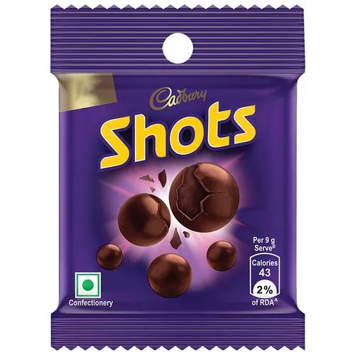Cadbury Dairy Milk Chocolate Shots, 18 g Pouch – view 1
