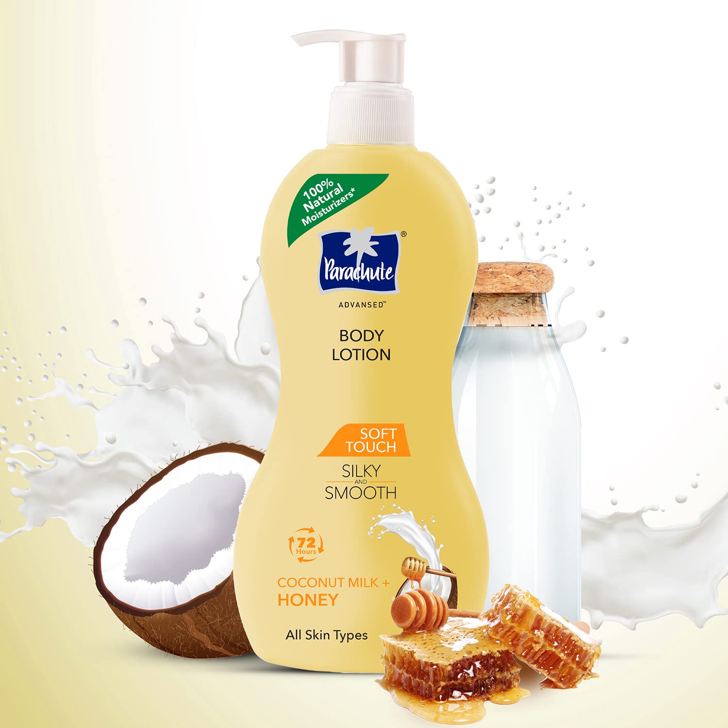 Parachute Advansed Soft Touch Body Lotion for Women & Men, All Skin types, 400ml – view 3