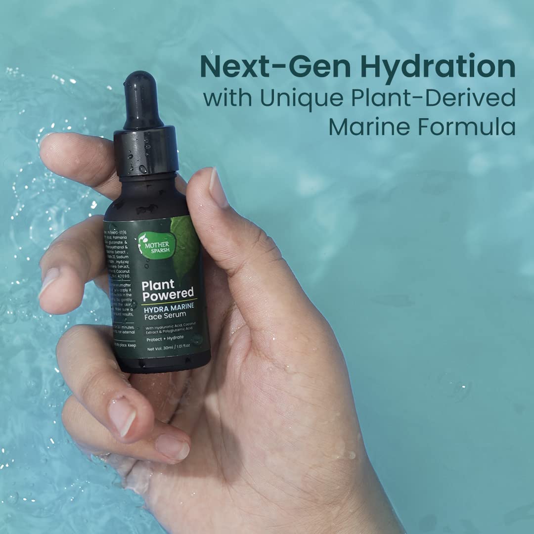 Mother Sparsh Plant Powered Hydra Marine Face Serum With Marine Minerals – view 3