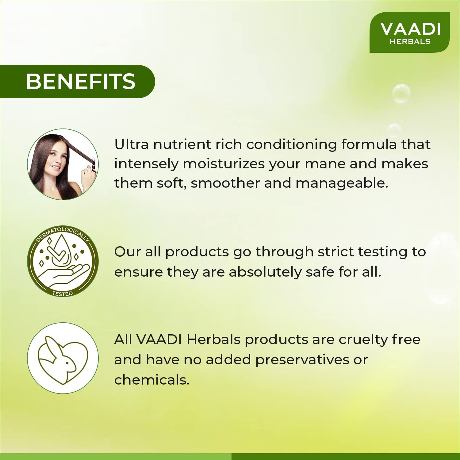 Vaadi Herbals Corn Rose Conditioner with Hibiscus Extract, 350g – view 2