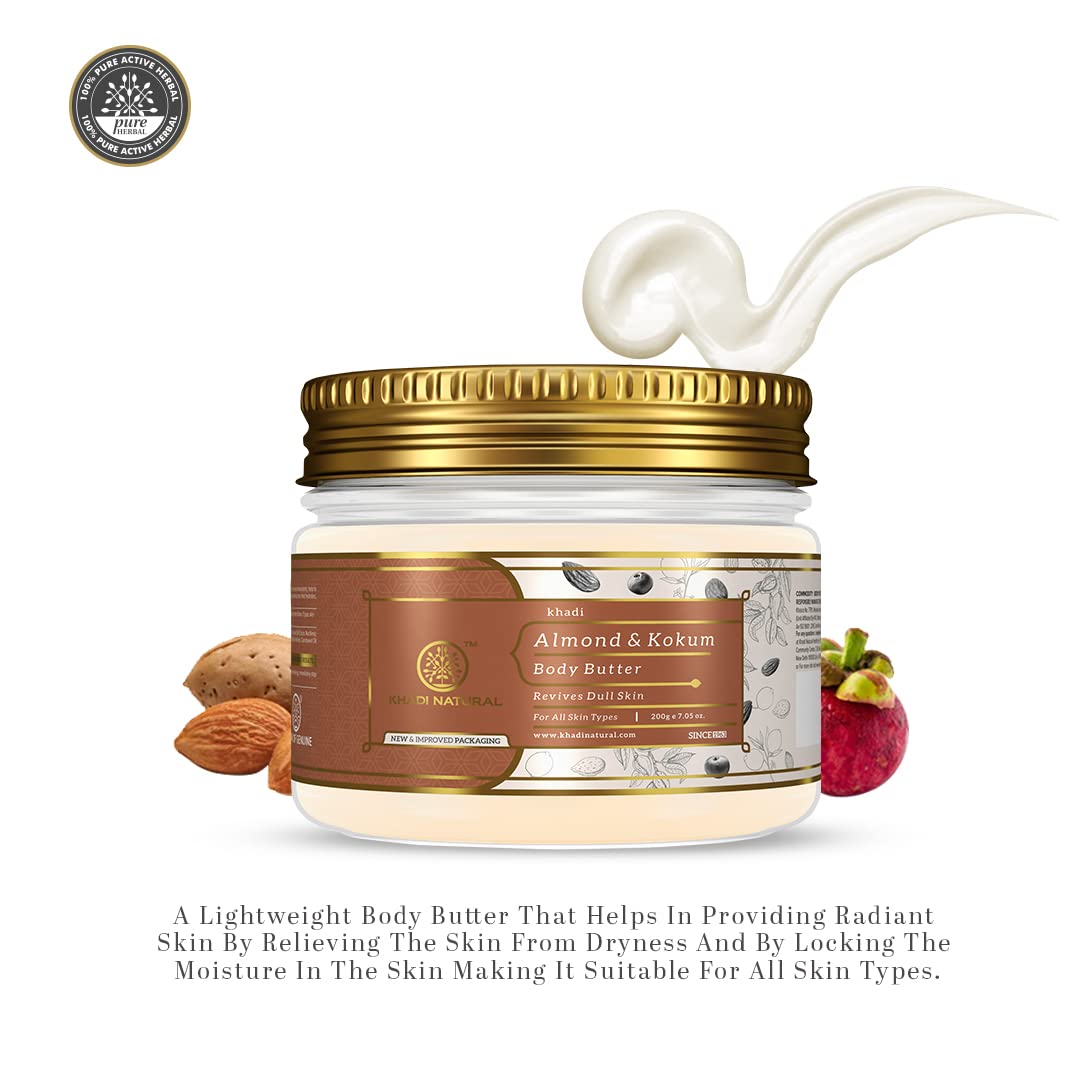 Khadi Natural Khadi Natural Almond & Kokum Body Butter 200Gm – view 6