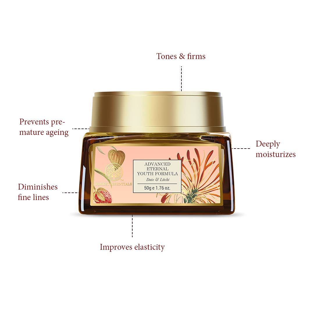 Forest Essentials Advanced Eternal Youth Formula Night Cream - Date & Litchi – view 4