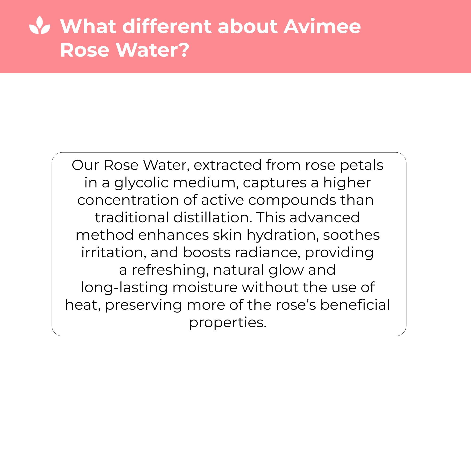 Avimee Herbal Gulabo Premium Rose Water – view 6