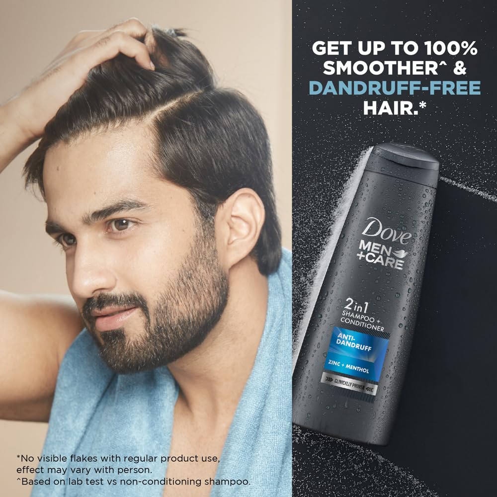 Dove Men+Care Anti Dandruff 2in1 Shampoo+Conditioner, 340 ml – view 4