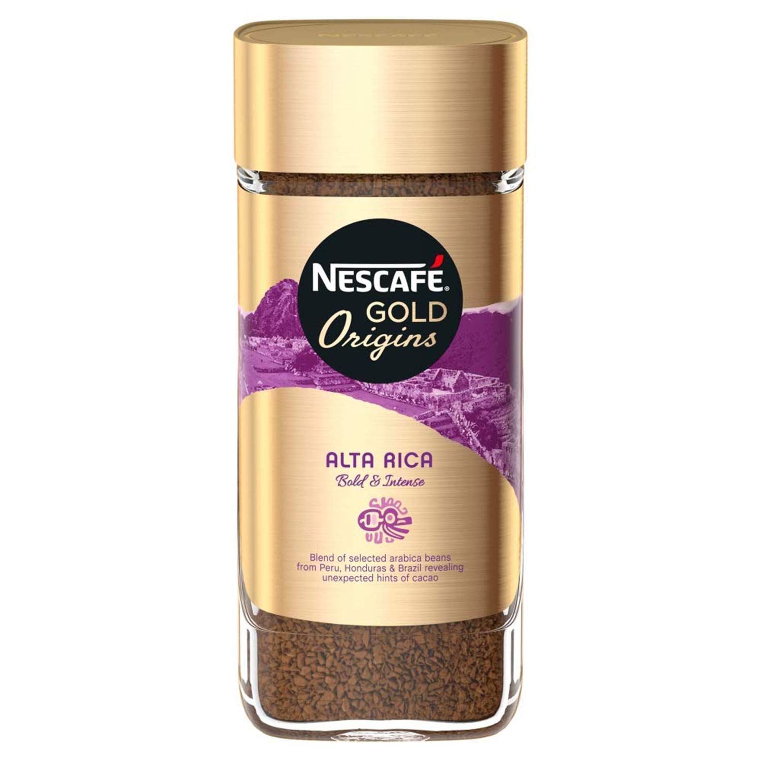 Nescafe Gold Alta Rica coffee 100 g jar hero shot