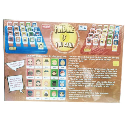 Funskool Games, Find Me If You Can, Guessing Game, multicolour, Ages 6 and above, – view 2