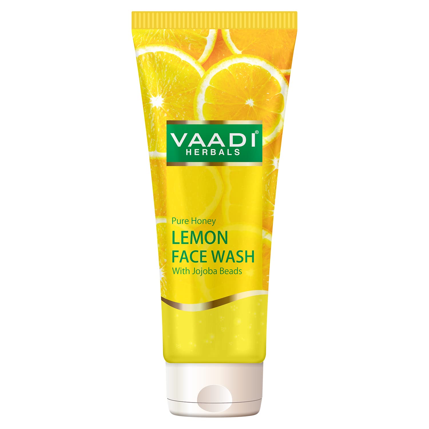 Vaadi Herbals honey lemon gel face wash in 60g tube