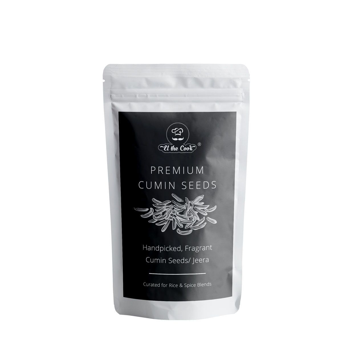El The Cook 5 Basic Spices Box (50g each) - Black Cardamom , Black Pepper,Cinnamon Sticks, Cloves,Jeera or Cumin Seeds – view 8
