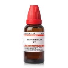 Dr. Willmar Schwabe India Thyroidinum 200 CH liquid bottle