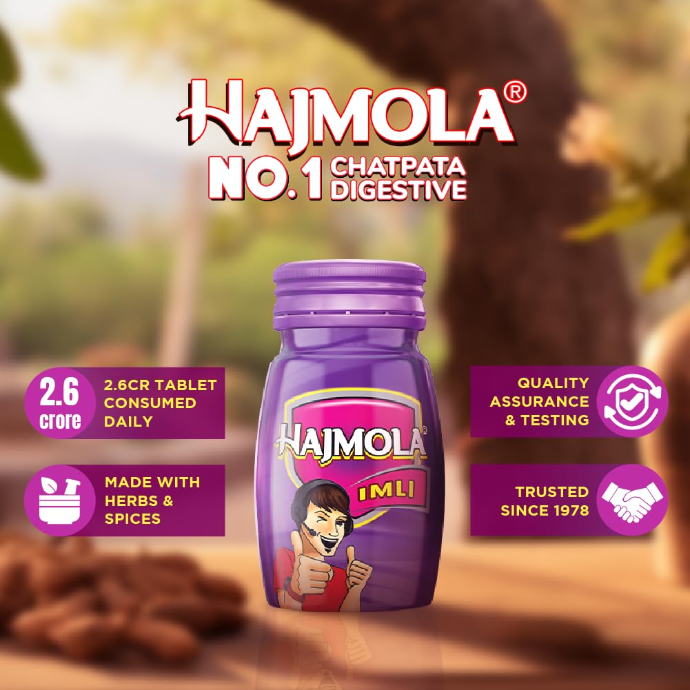 Dabur Hajmola Tasty Digestive Tablets (Imli Flavour) - 120 Tabs – view 5