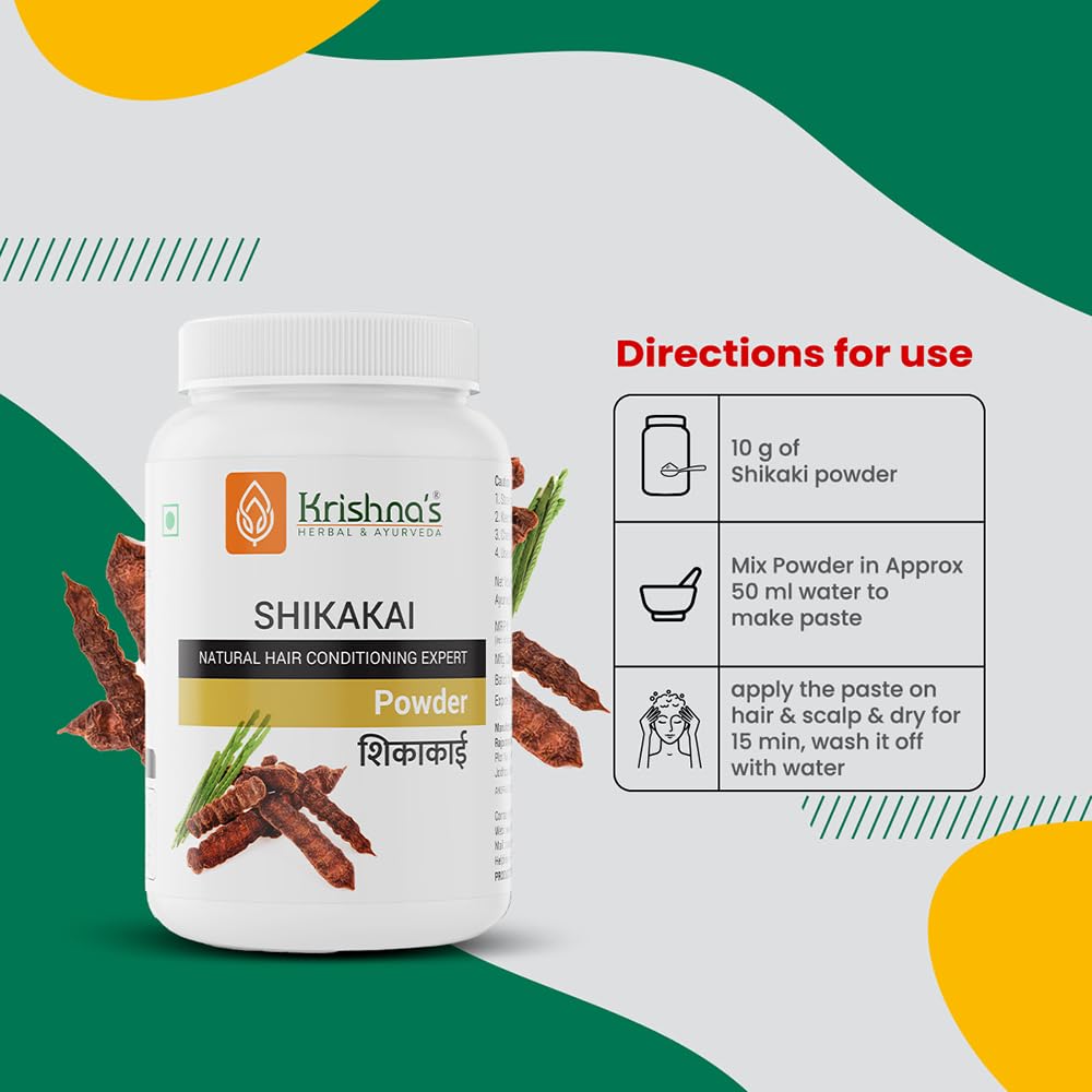 Krishna's Shikakai Powder 100 g – view 3