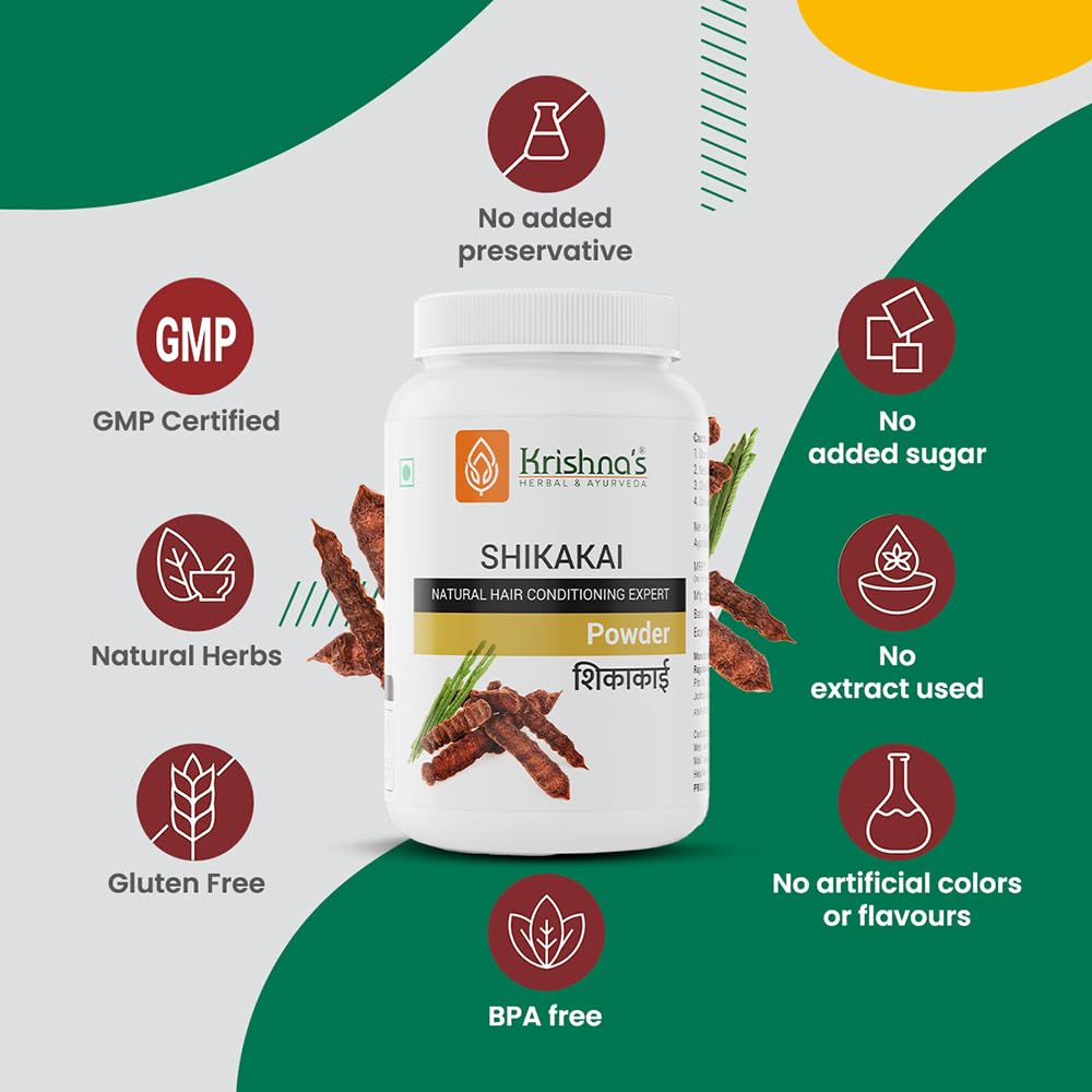 Krishna's Shikakai Powder 100 g – view 4