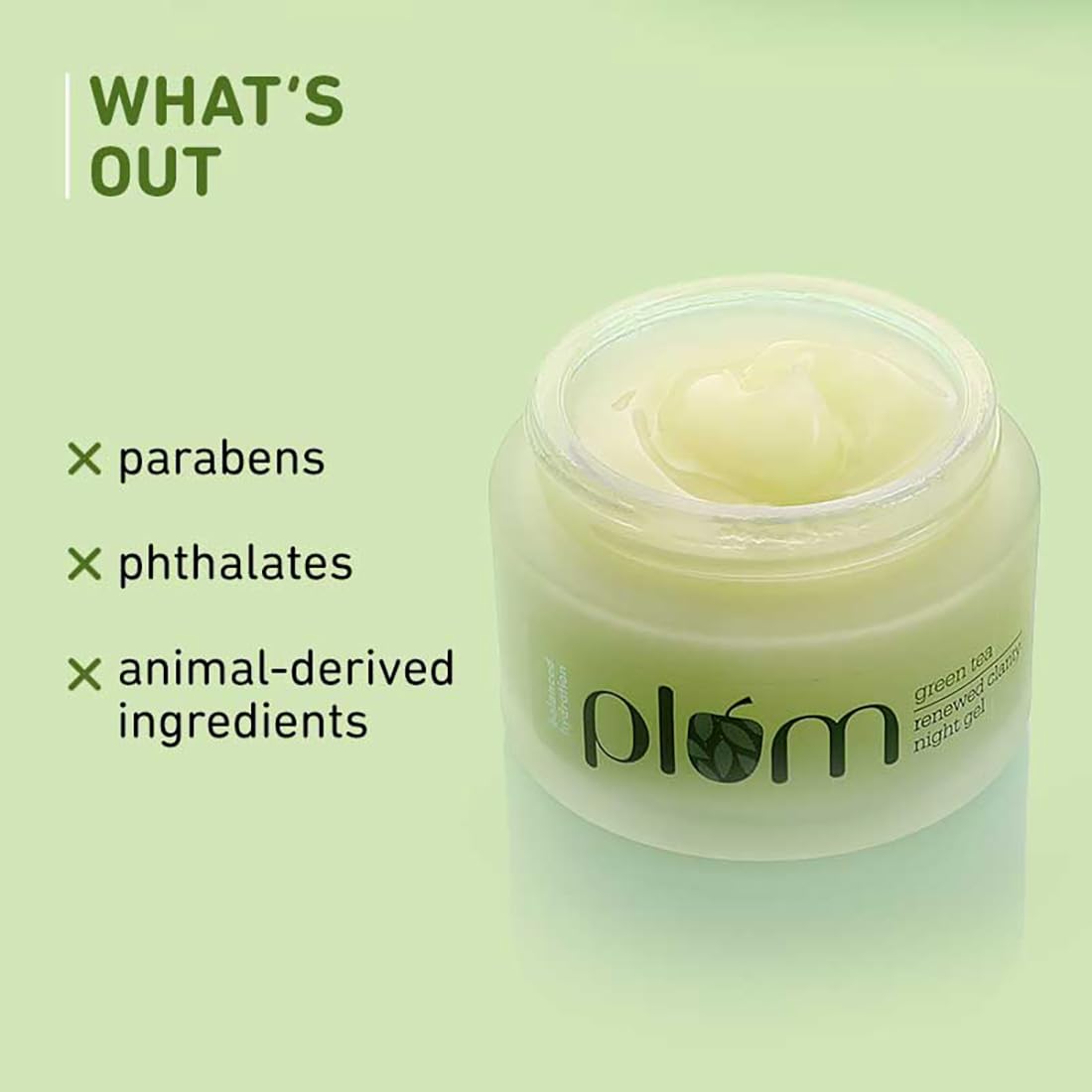 Plum Green Tea Renewed Clarity Night Gel Mini – view 6