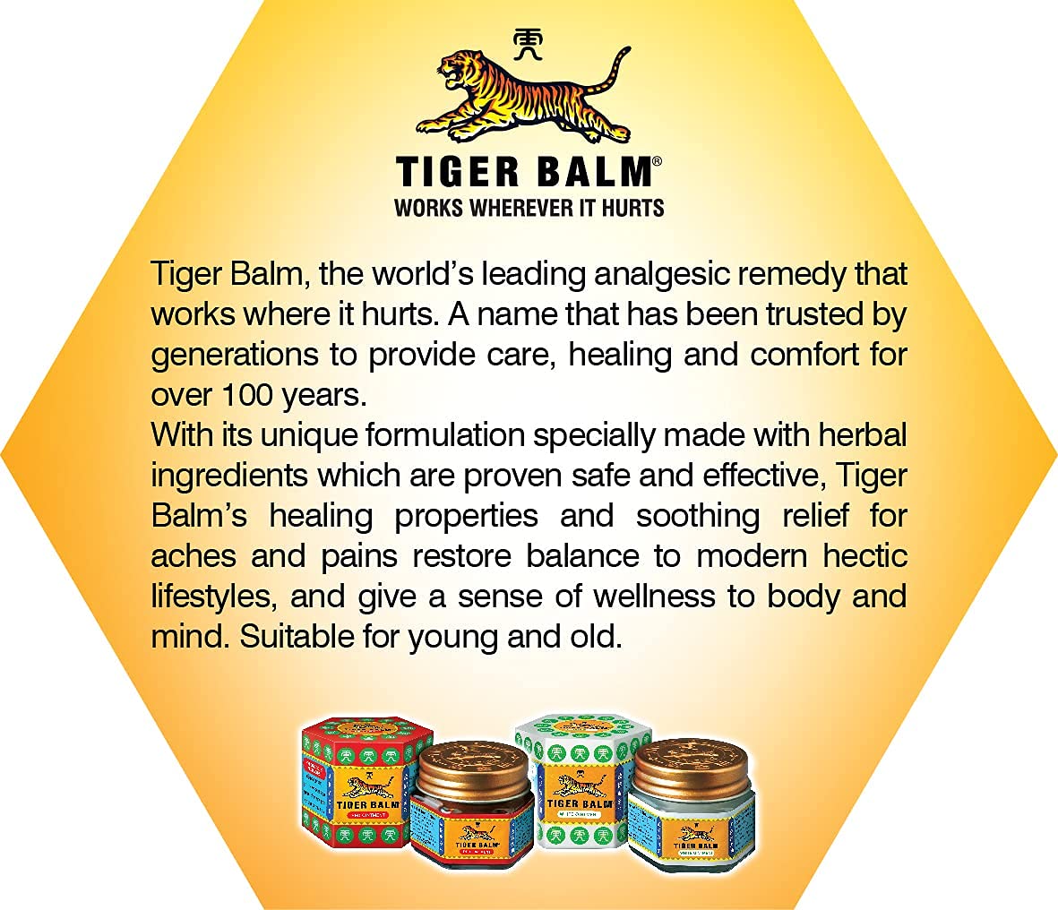 Tiger Balm Red & White Ointment – view 2