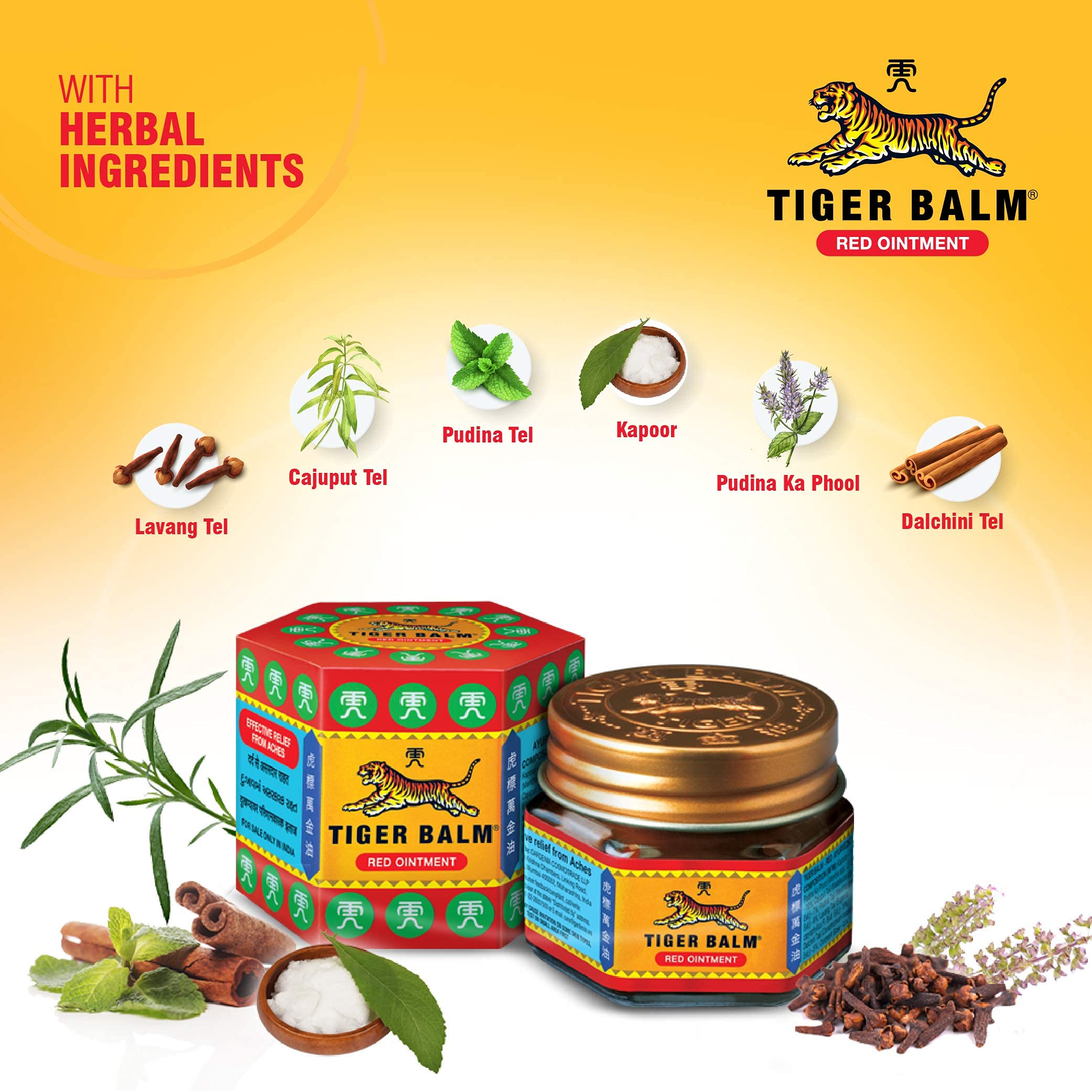 Tiger Balm Red & White Ointment – view 4