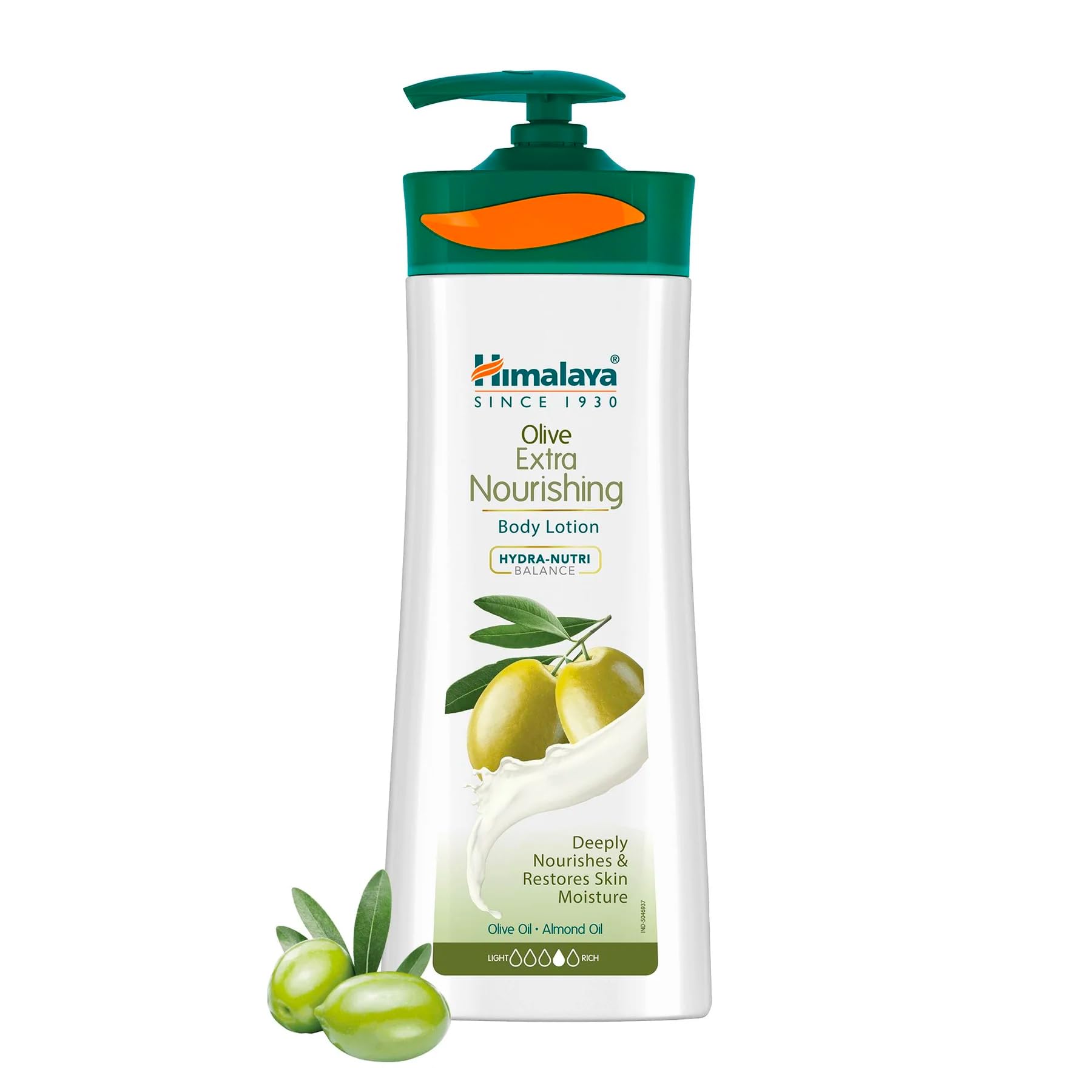 Himalaya Olive Extra Nourishing Body Lotion 400ml packaging bottle