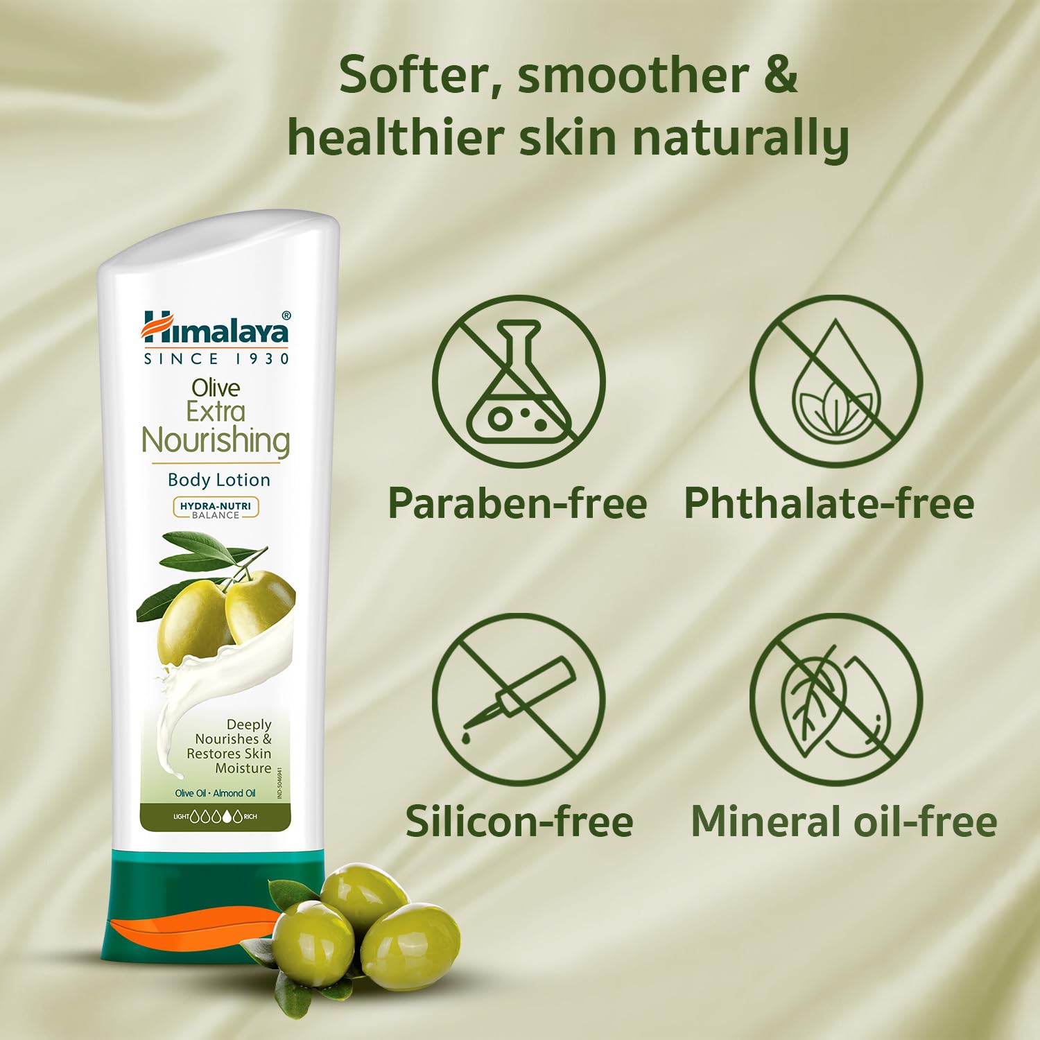 Himalaya Olive Extra Nourishing Body Lotion (400ml) – view 5