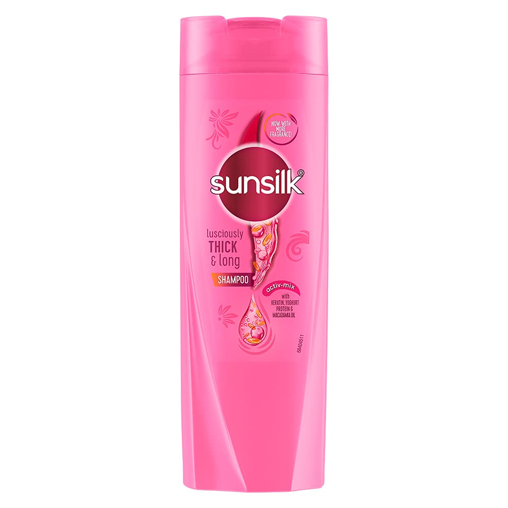 Sunsilk Lusciously Thick and Long Shampoo bottle 80 ml packaging