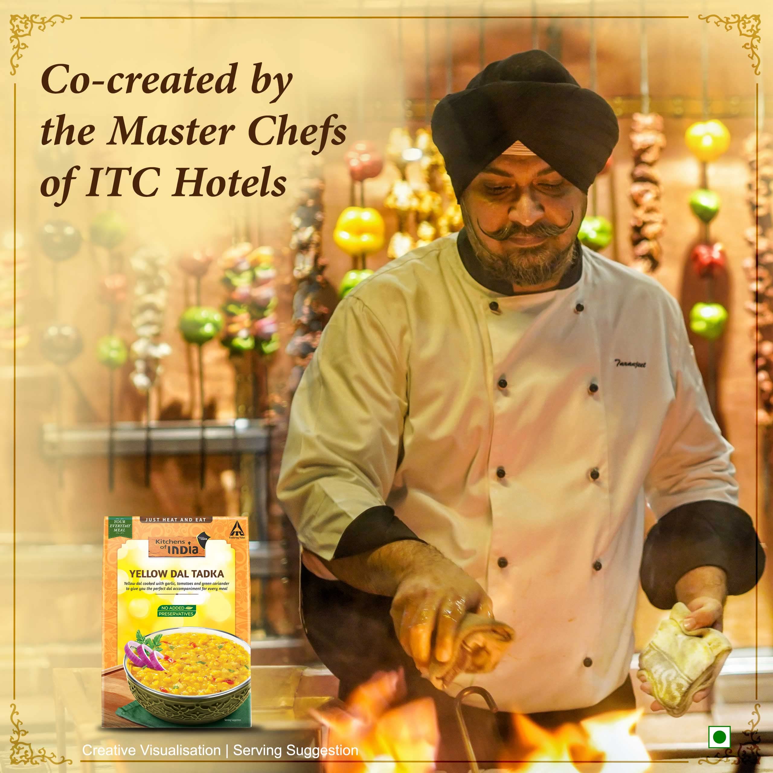 Kitchens of India Ready to Eat Yellow Dal Tadka, ITC Ready to Eat Indian Dish, Just Heat and Eat, 285g – view 3