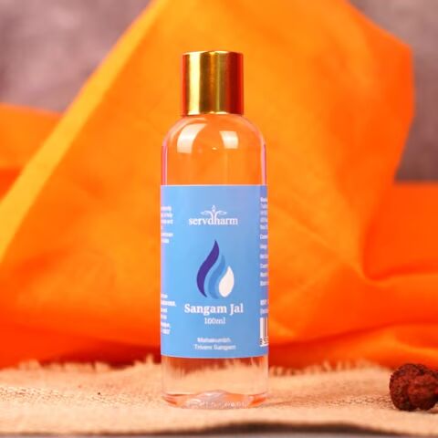 MahaKumbh Sangam Gangajal by ServDharm 100ML – view 2