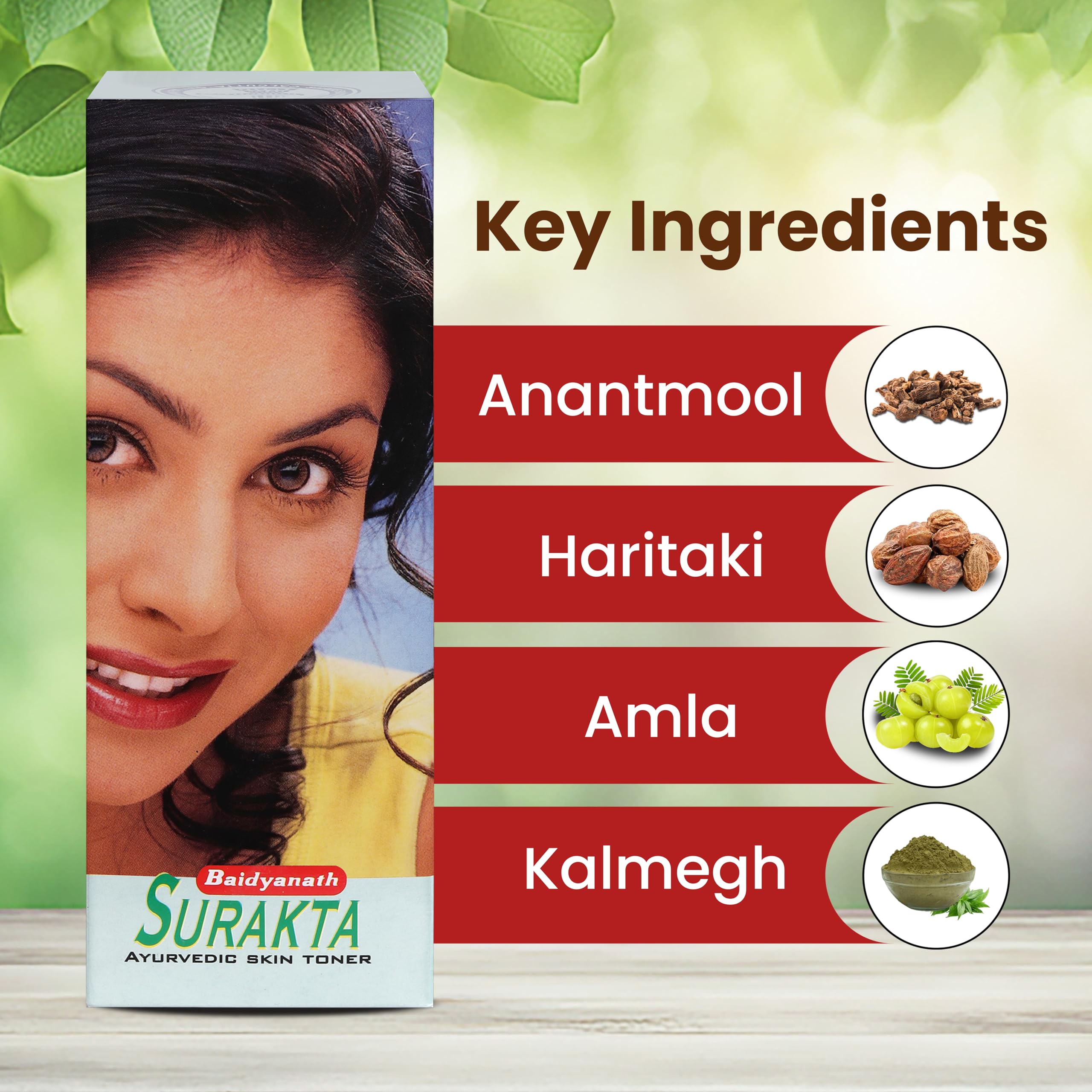 Baidyanath Surakta- An Ayurvedic Skin Toner – view 4