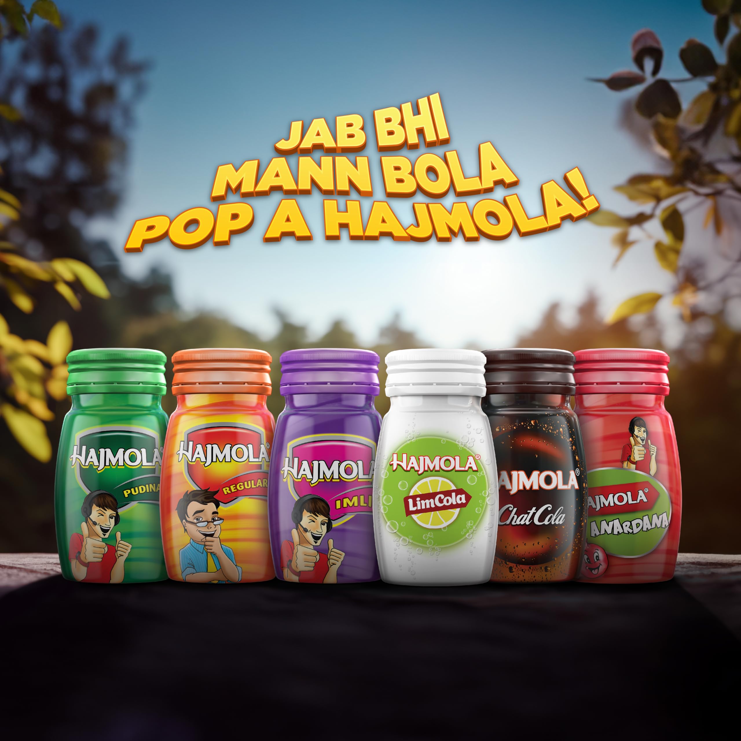 Dabur Hajmola Tasty Digestive Tablets (Chatcola Flavour) - 120 Tabs – view 6