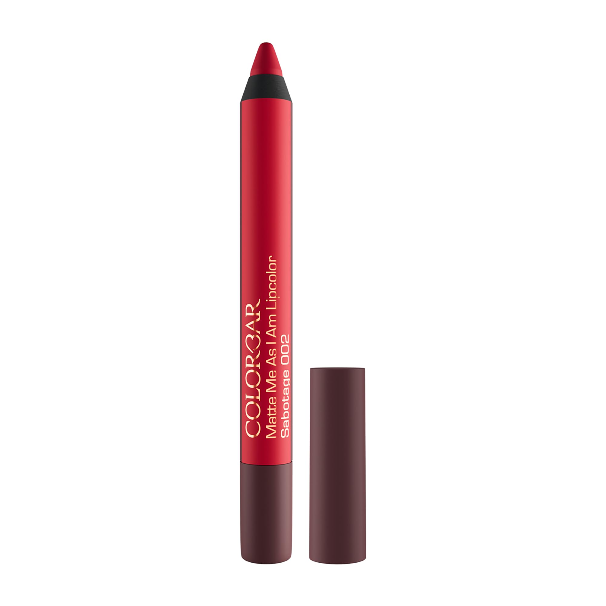 Devilry Mauve soft matte lip color pencil by Colorbar