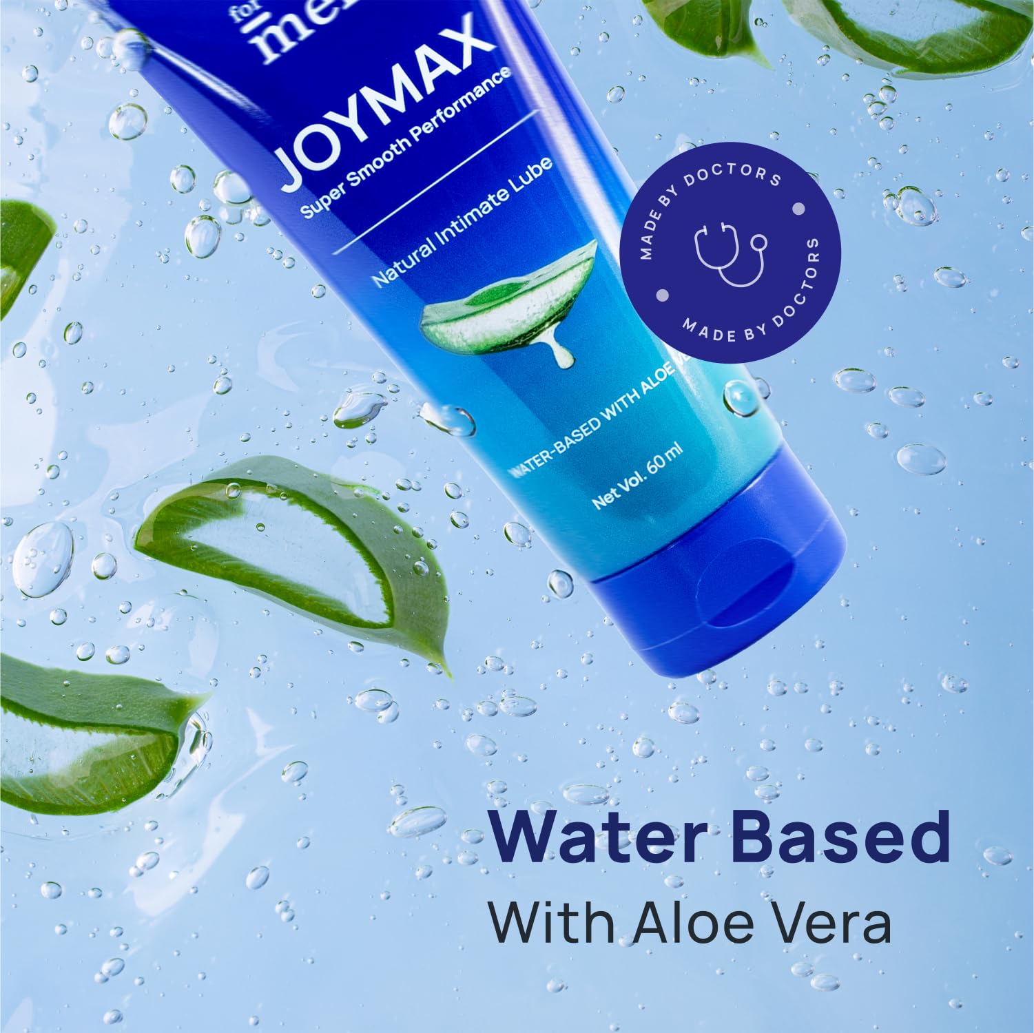 ForMen Water-Based Intimate Lube Gel with Aloe Vera – view 2