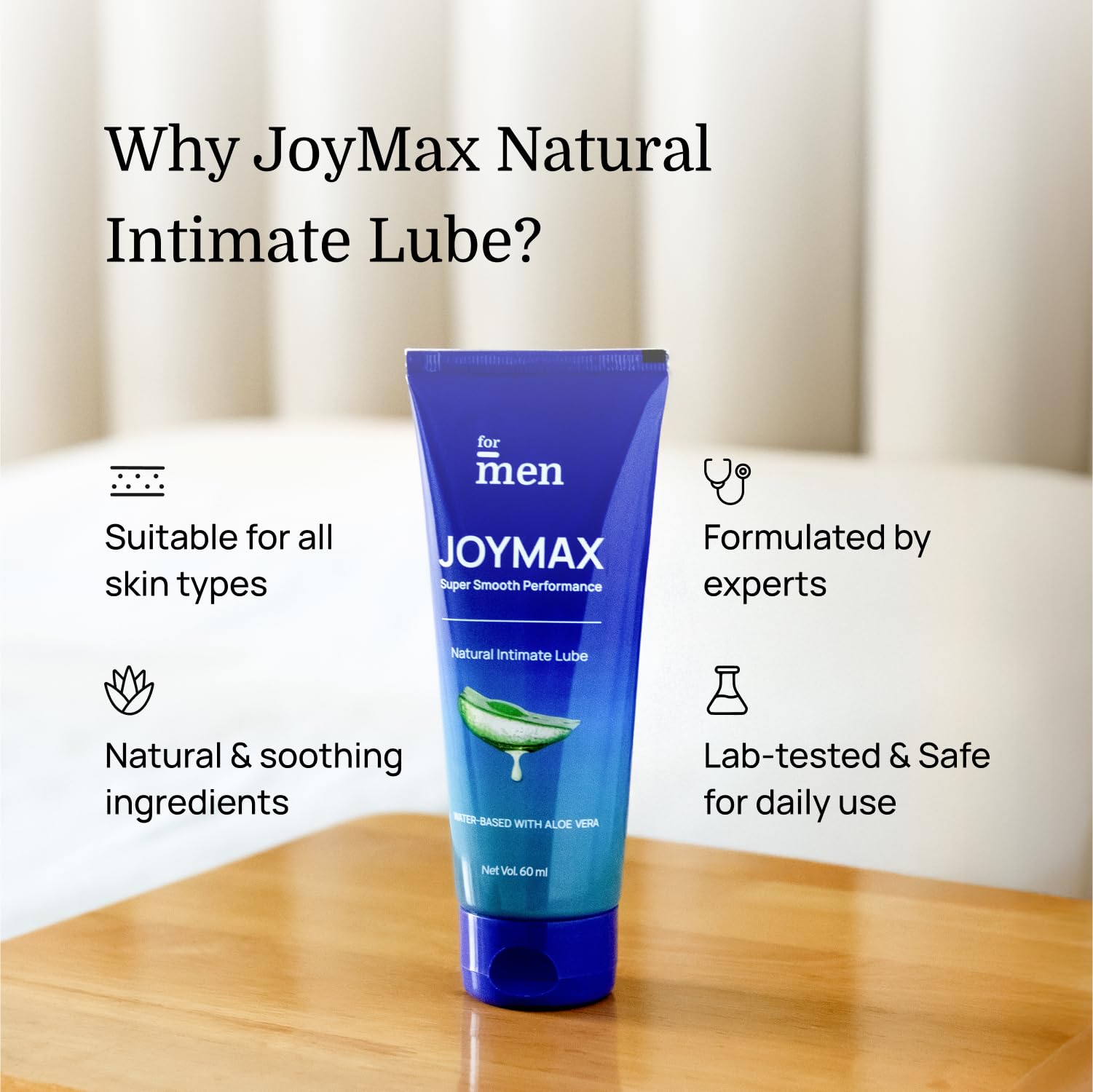 ForMen Water-Based Intimate Lube Gel with Aloe Vera – view 7