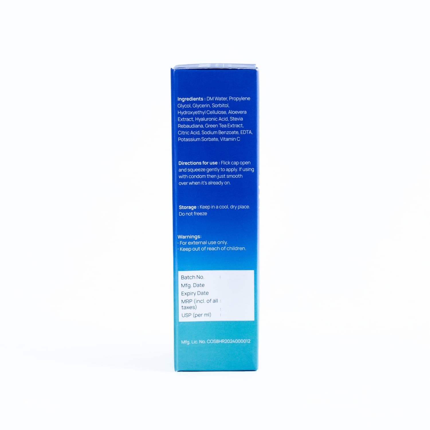 ForMen Water-Based Intimate Lube Gel with Aloe Vera – view 9