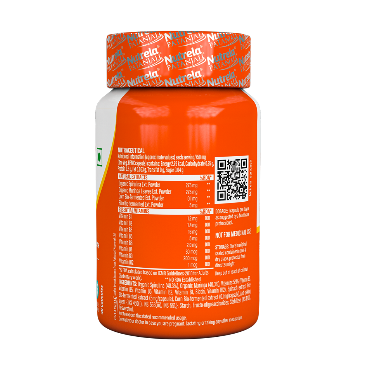Patanjali Nutrela Daily Energy Capsule 23 g – view 3