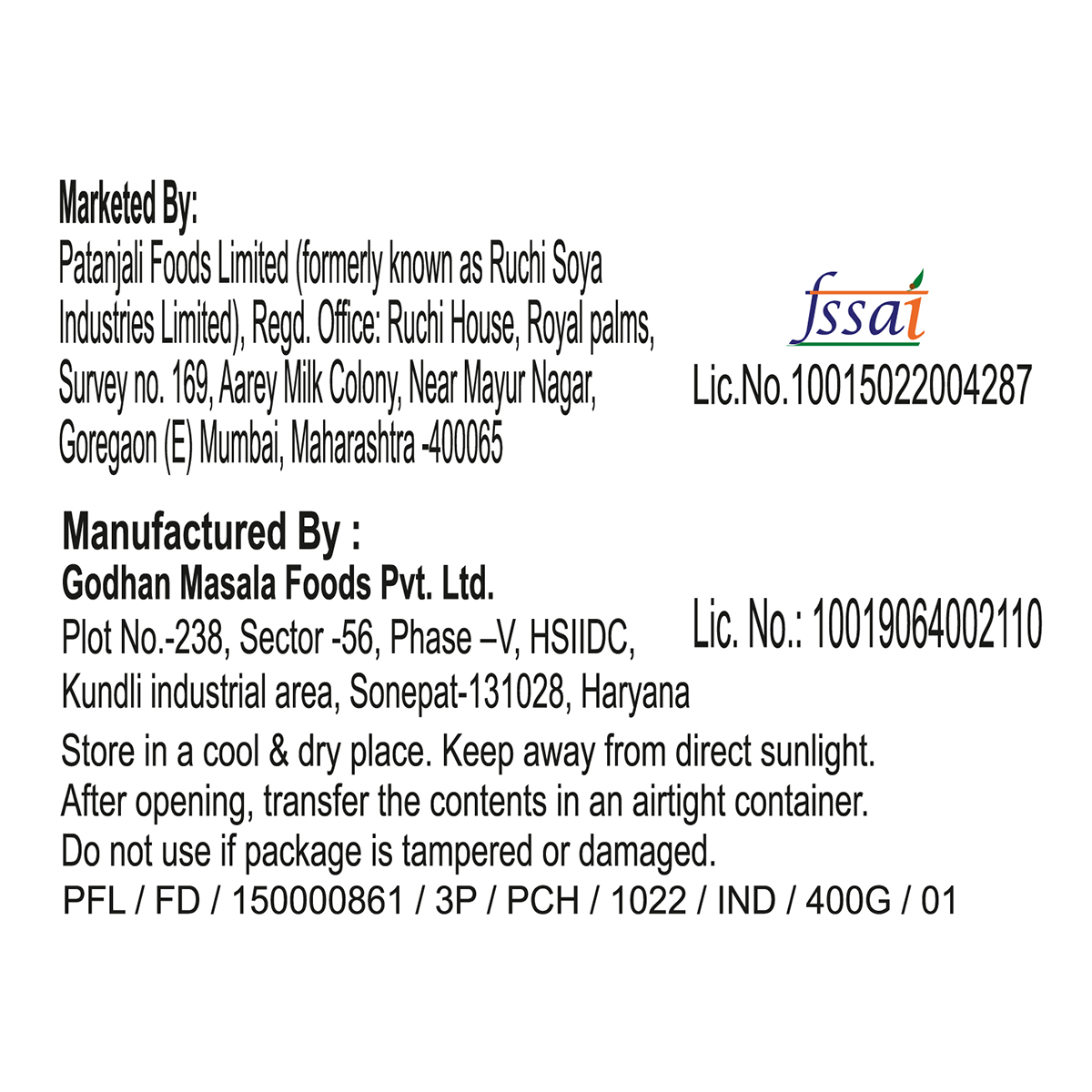 Patanjali Dosa Instant Mix 400 g – view 5