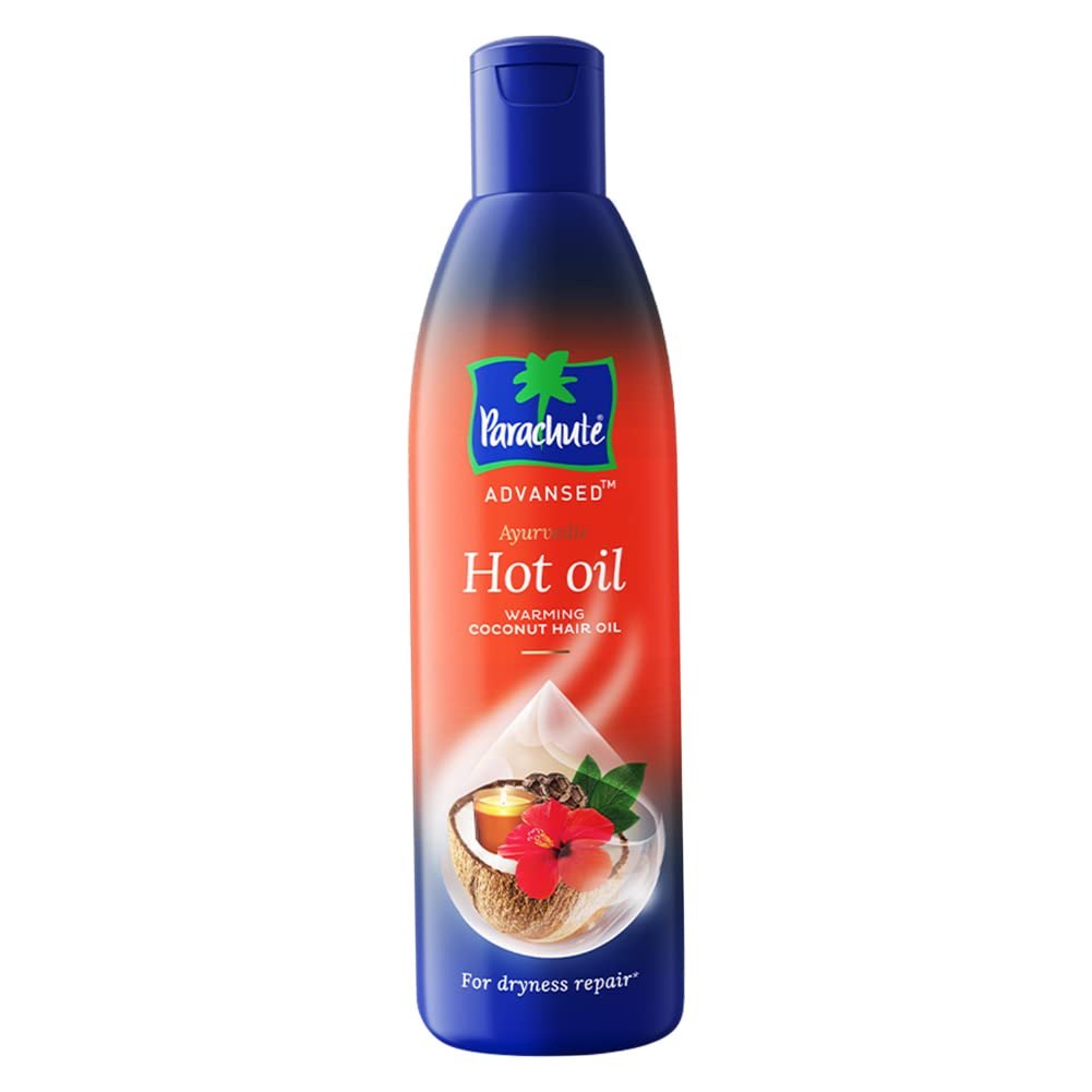 Parachute Ayurvedic hot oil 190 ml for soft nourished hair