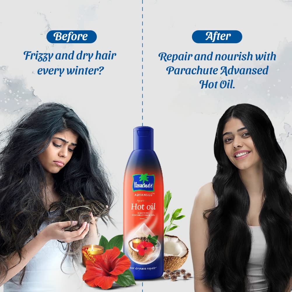 Parachute Advansed Ayurvedic Hot Oil, 190 ml – view 3
